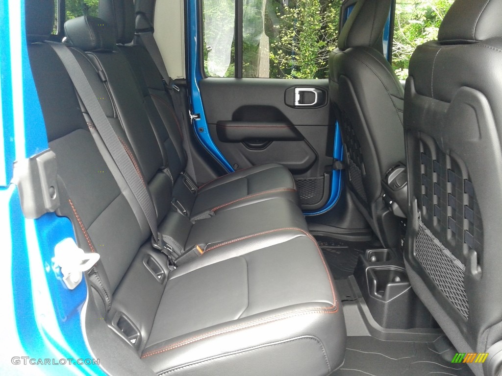 2020 Jeep Gladiator Rubicon 4x4 Rear Seat Photo #138368342