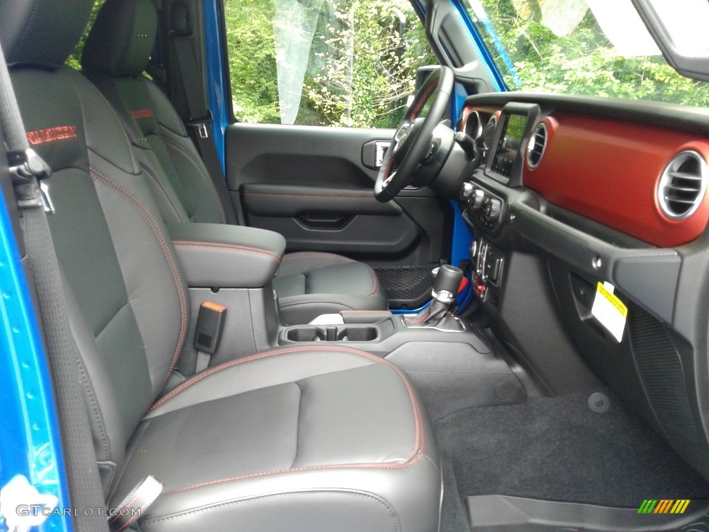 2020 Gladiator Rubicon 4x4 - Hydro Blue Pearl / Black photo #17