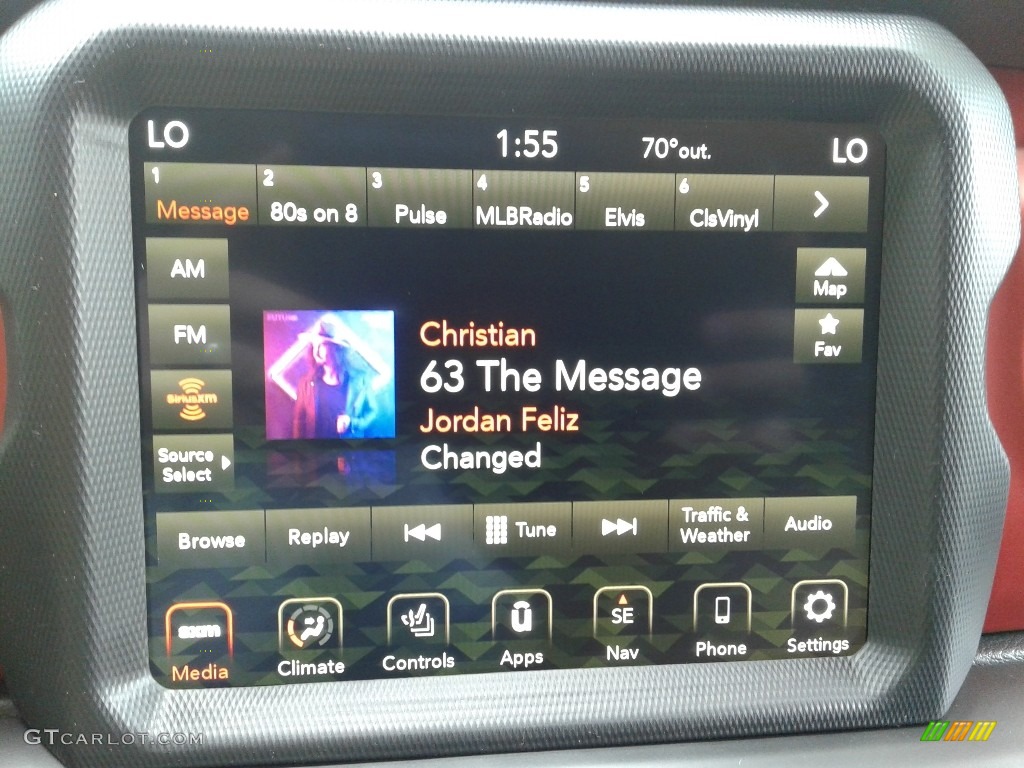 2020 Gladiator Rubicon 4x4 - Hydro Blue Pearl / Black photo #21