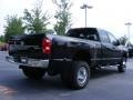 2009 Brilliant Black Crystal Pearl Dodge Ram 3500 Big Horn Edition Quad Cab 4x4 Dually  photo #3