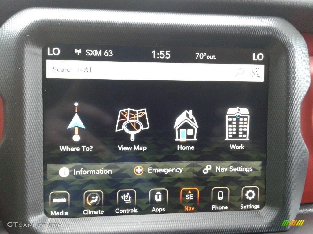 2020 Gladiator Rubicon 4x4 - Hydro Blue Pearl / Black photo #22