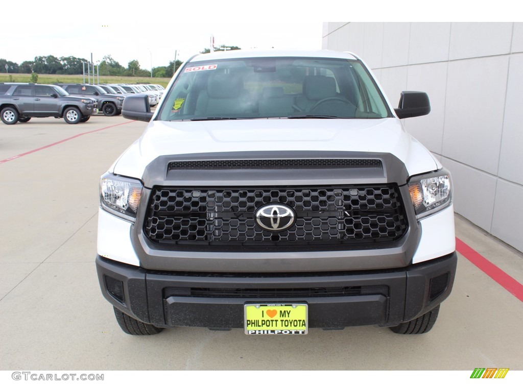 2020 Tundra SR Double Cab - Super White / Graphite photo #3