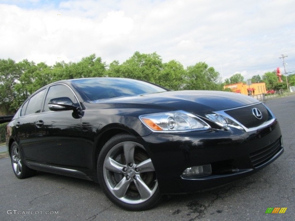 2008 GS 350 - Obsidian Black / Black photo #1