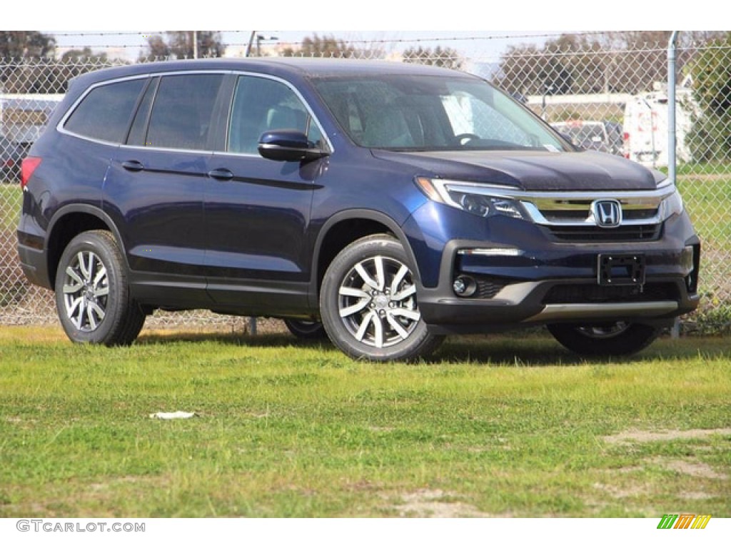 2020 Obsidian Blue Pearl Honda Pilot EX 138360546 Photo 2 GTCarLot