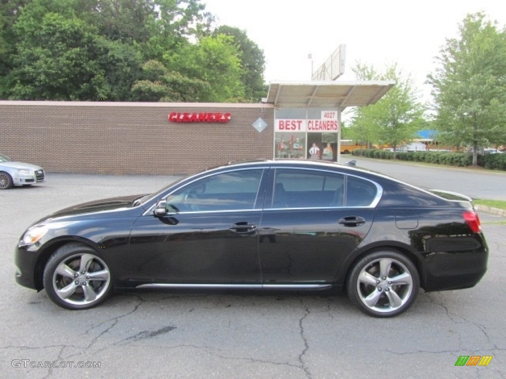 2008 GS 350 - Obsidian Black / Black photo #7