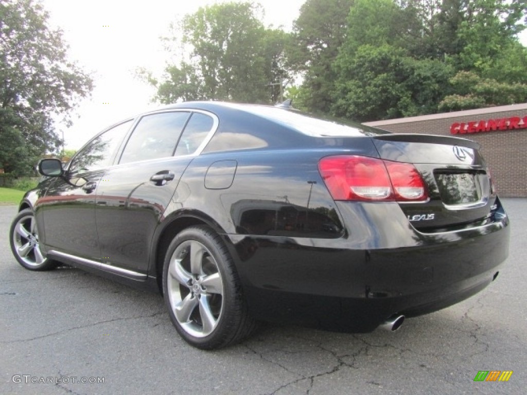 2008 GS 350 - Obsidian Black / Black photo #8