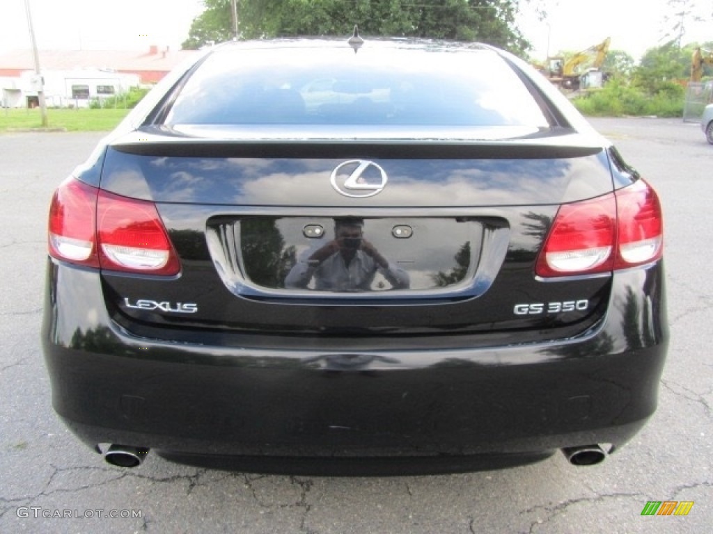 2008 GS 350 - Obsidian Black / Black photo #9
