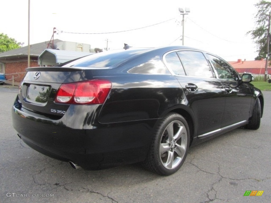2008 GS 350 - Obsidian Black / Black photo #10