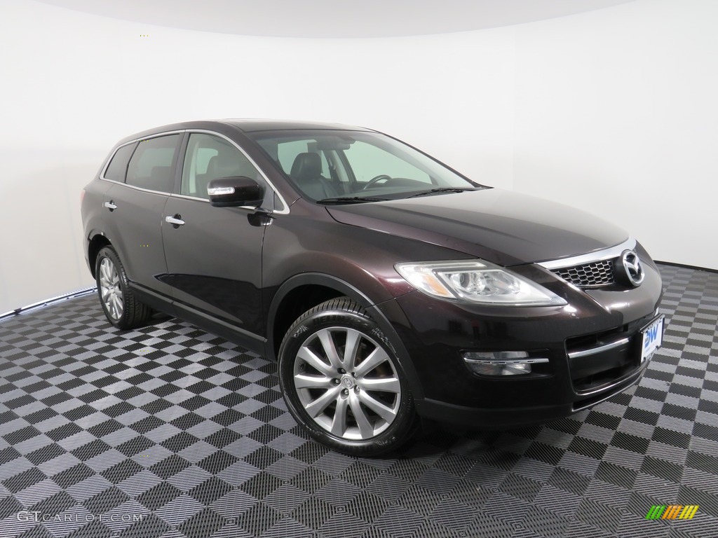 2008 CX-9 Grand Touring AWD - Copper Red Mica / Black photo #6