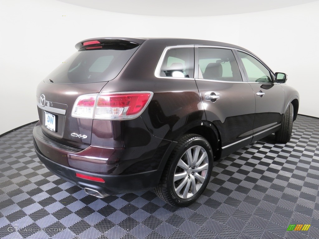 2008 CX-9 Grand Touring AWD - Copper Red Mica / Black photo #20