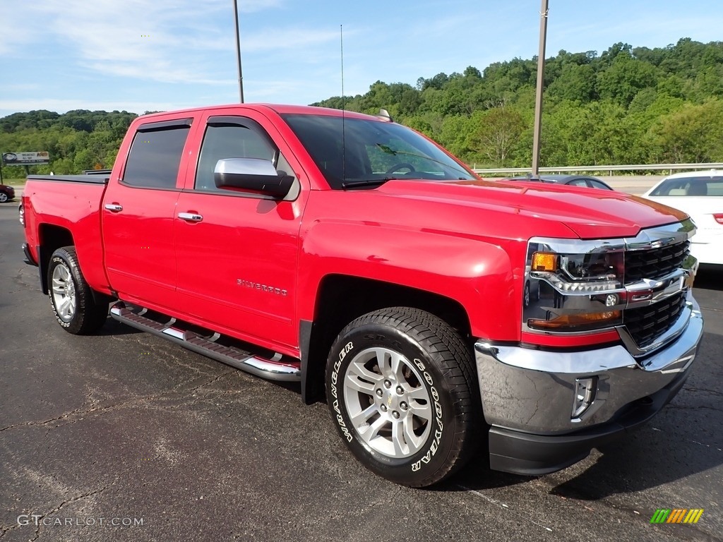 2016 Silverado 1500 LT Crew Cab 4x4 - Red Hot / Jet Black photo #4