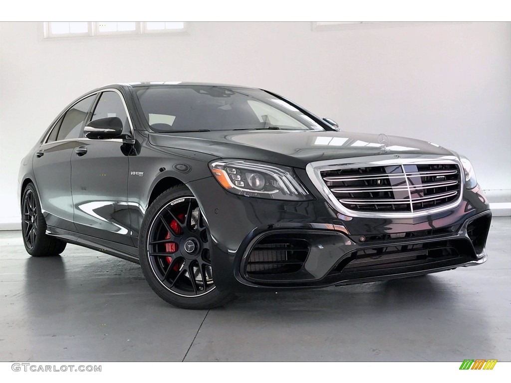 2020 S 63 AMG 4Matic Sedan - Obsidian Black Metallic / Black photo #12