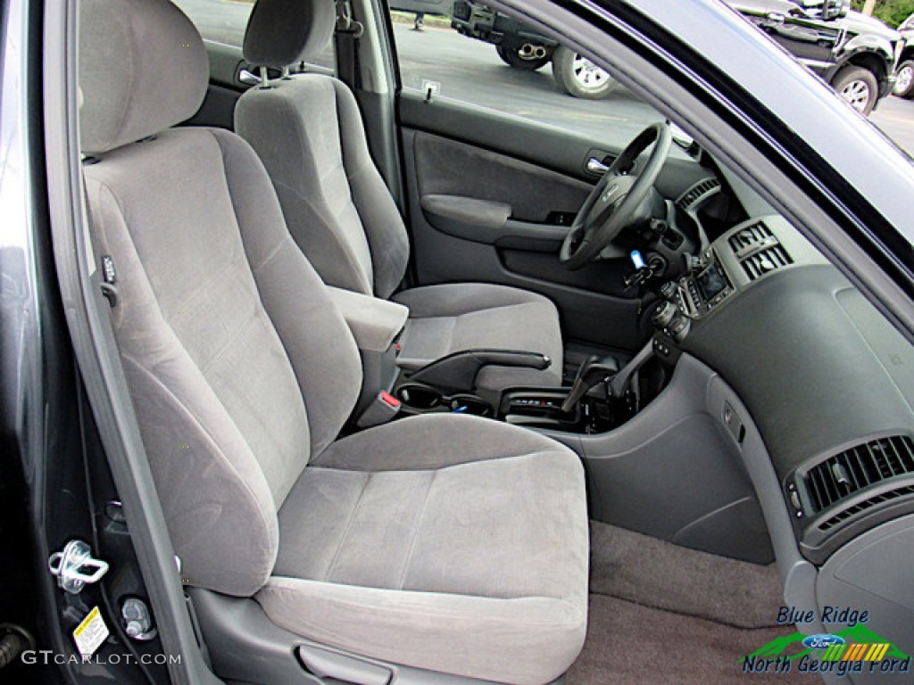 2007 Accord SE Sedan - Graphite Pearl / Gray photo #10
