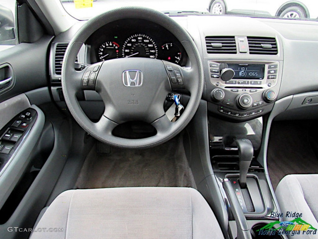 2007 Accord SE Sedan - Graphite Pearl / Gray photo #13
