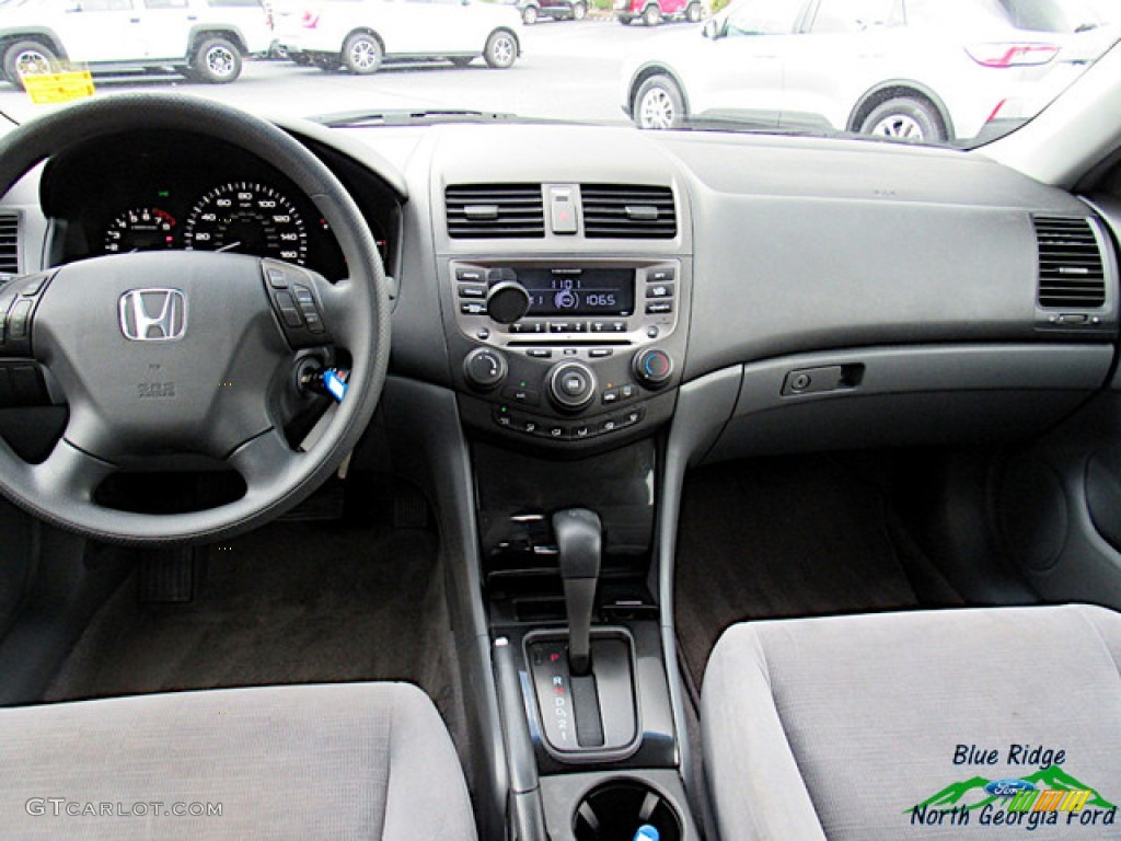 2007 Accord SE Sedan - Graphite Pearl / Gray photo #14