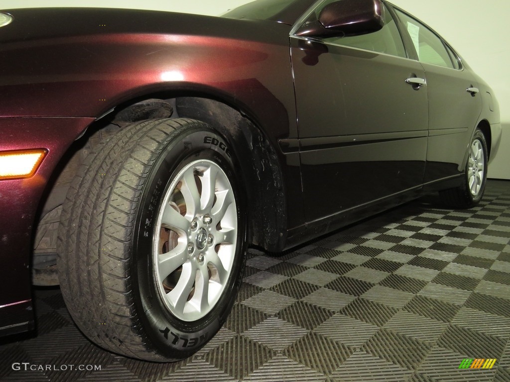2003 ES 300 - Black Garnet Pearl / Ivory photo #8