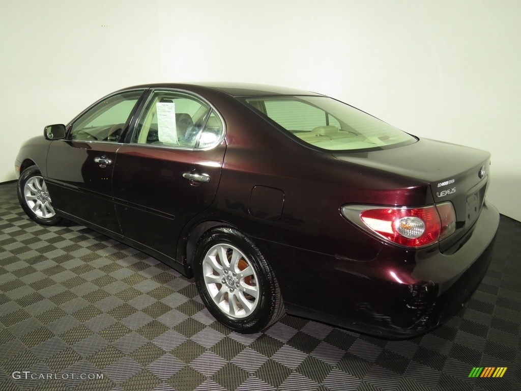 2003 ES 300 - Black Garnet Pearl / Ivory photo #9