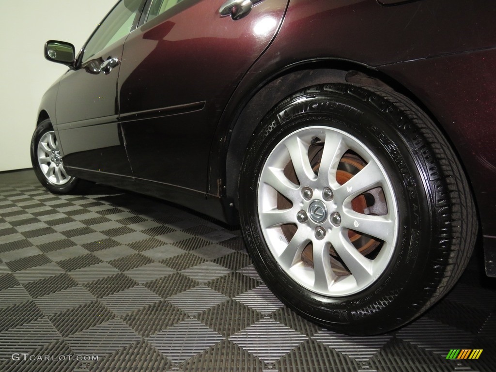 2003 ES 300 - Black Garnet Pearl / Ivory photo #10