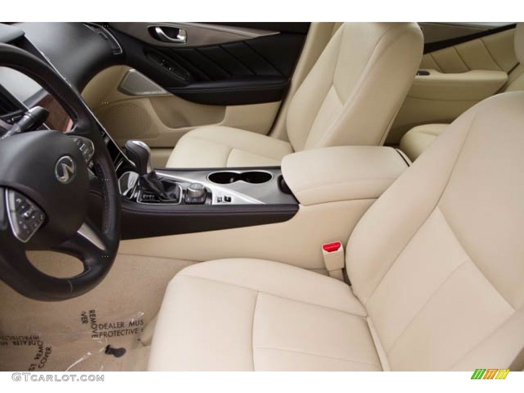 Wheat Interior 2017 Infiniti Q50 3.0t Photo #138371951