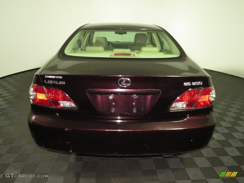 2003 ES 300 - Black Garnet Pearl / Ivory photo #11