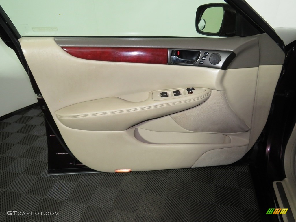 2003 ES 300 - Black Garnet Pearl / Ivory photo #16