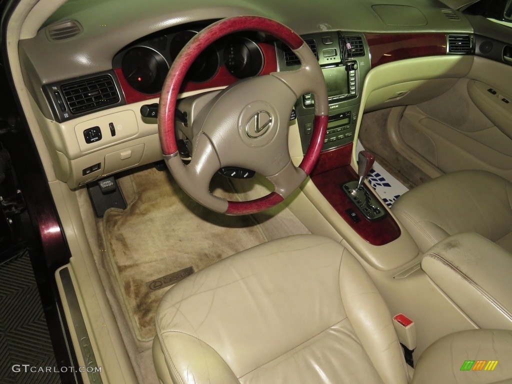 2003 ES 300 - Black Garnet Pearl / Ivory photo #18