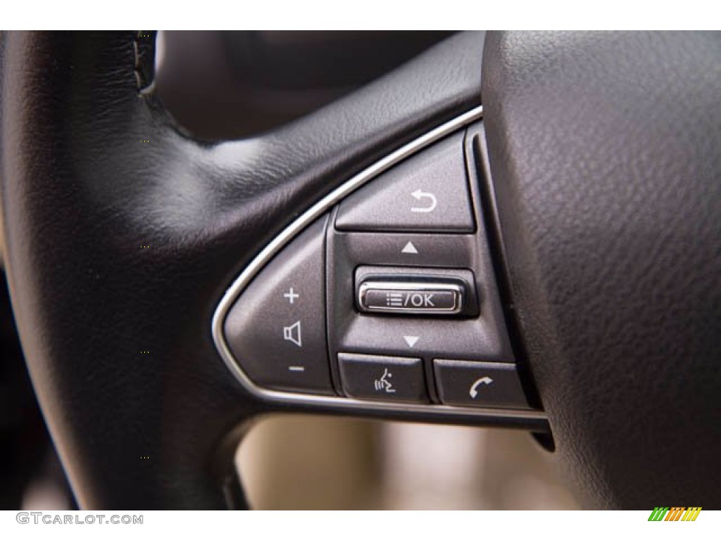 2017 Infiniti Q50 3.0t Wheat Steering Wheel Photo #138372089