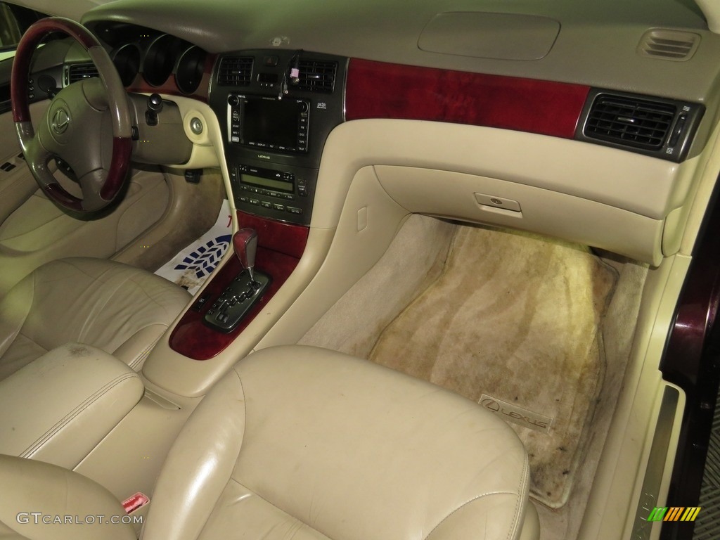 2003 ES 300 - Black Garnet Pearl / Ivory photo #26