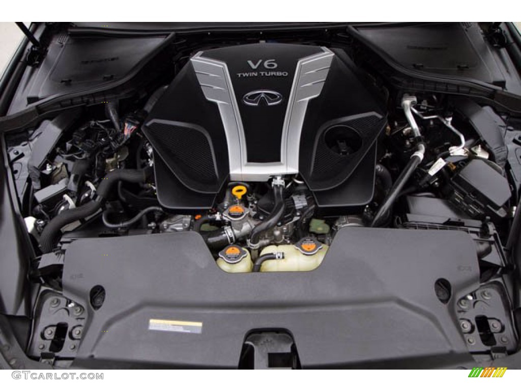 2017 Infiniti Q50 3.0t 3.0 Liter Twin-Turbocharged DOHC 24-Valve CVTCS V6 Engine Photo #138372305