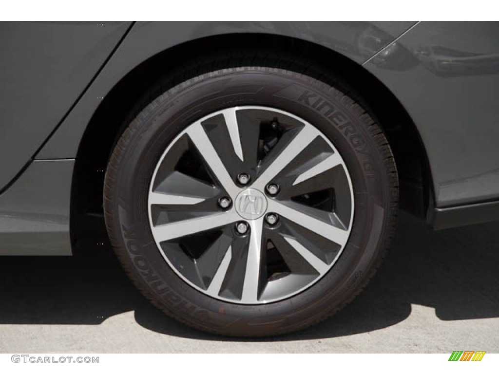 2020 Civic LX Hatchback - Polished Metal Metallic / Black photo #12