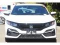 2020 Platinum White Pearl Honda Civic LX Hatchback  photo #4