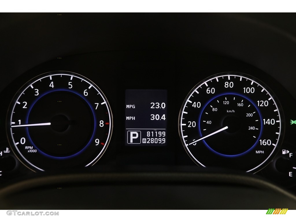 2012 Infiniti G 25 x AWD Sedan Gauges Photo #138373316