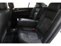 2012 Infiniti G Graphite Interior Rear Seat Photo