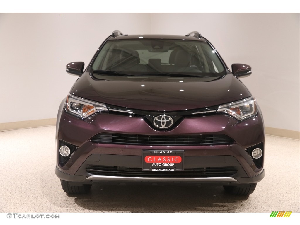 2017 RAV4 Limited AWD - Black / Black photo #2