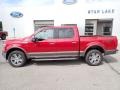 2020 Rapid Red Ford F150 Lariat SuperCrew 4x4  photo #2