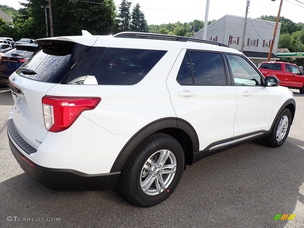 2020 Explorer XLT 4WD - Oxford White / Ebony photo #6