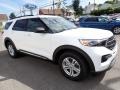 2020 Oxford White Ford Explorer XLT 4WD  photo #8