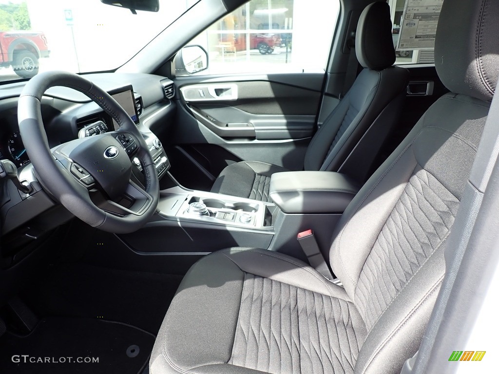 2020 Explorer XLT 4WD - Oxford White / Ebony photo #11