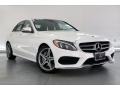 Polar White 2018 Mercedes-Benz C 300 Sedan Exterior