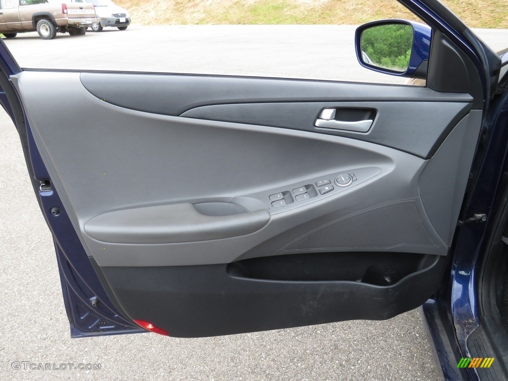 2011 Sonata GLS - Indigo Blue Pearl / Gray photo #12