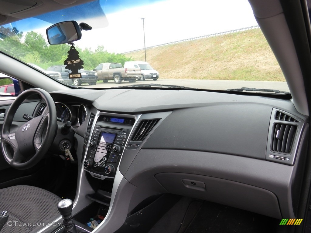2011 Sonata GLS - Indigo Blue Pearl / Gray photo #15