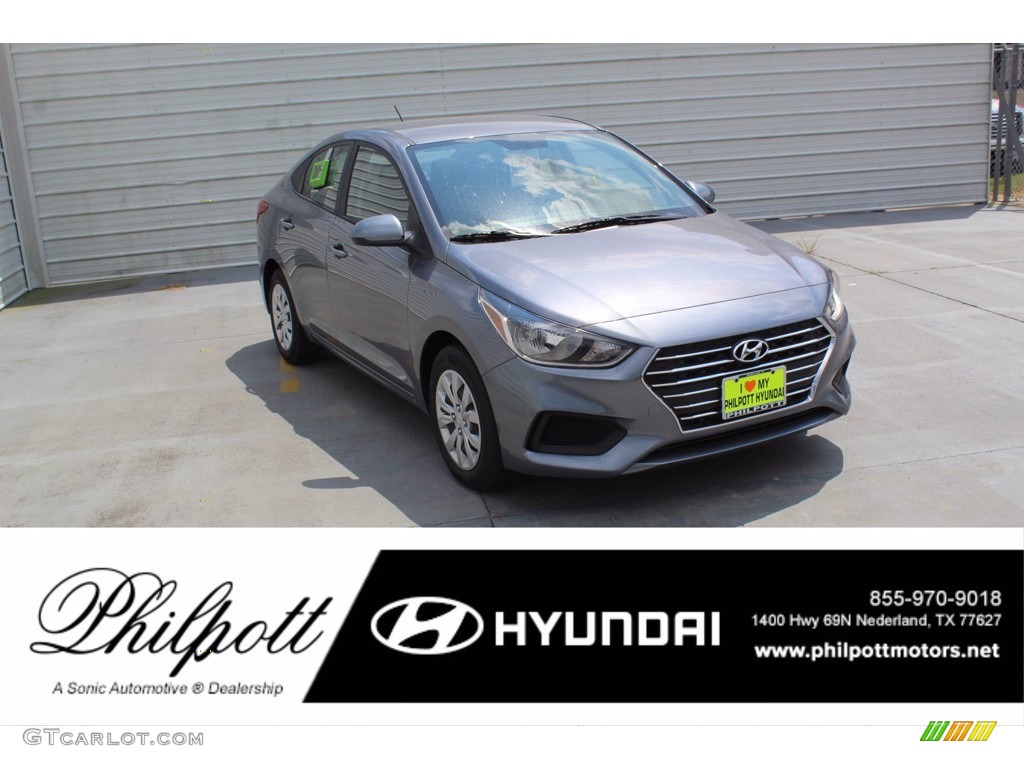 Urban Gray Hyundai Accent