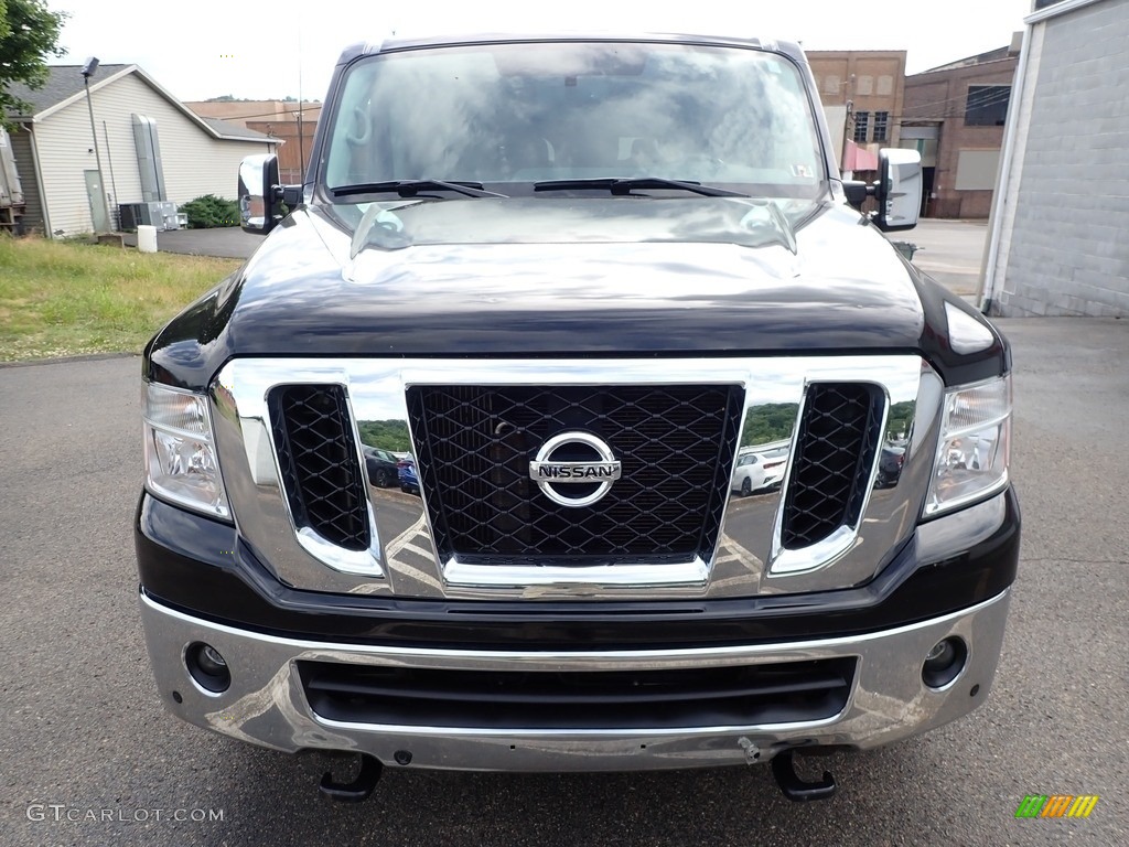 Super Black 2016 Nissan NV 3500 HD SL Passenger Exterior Photo #138376771