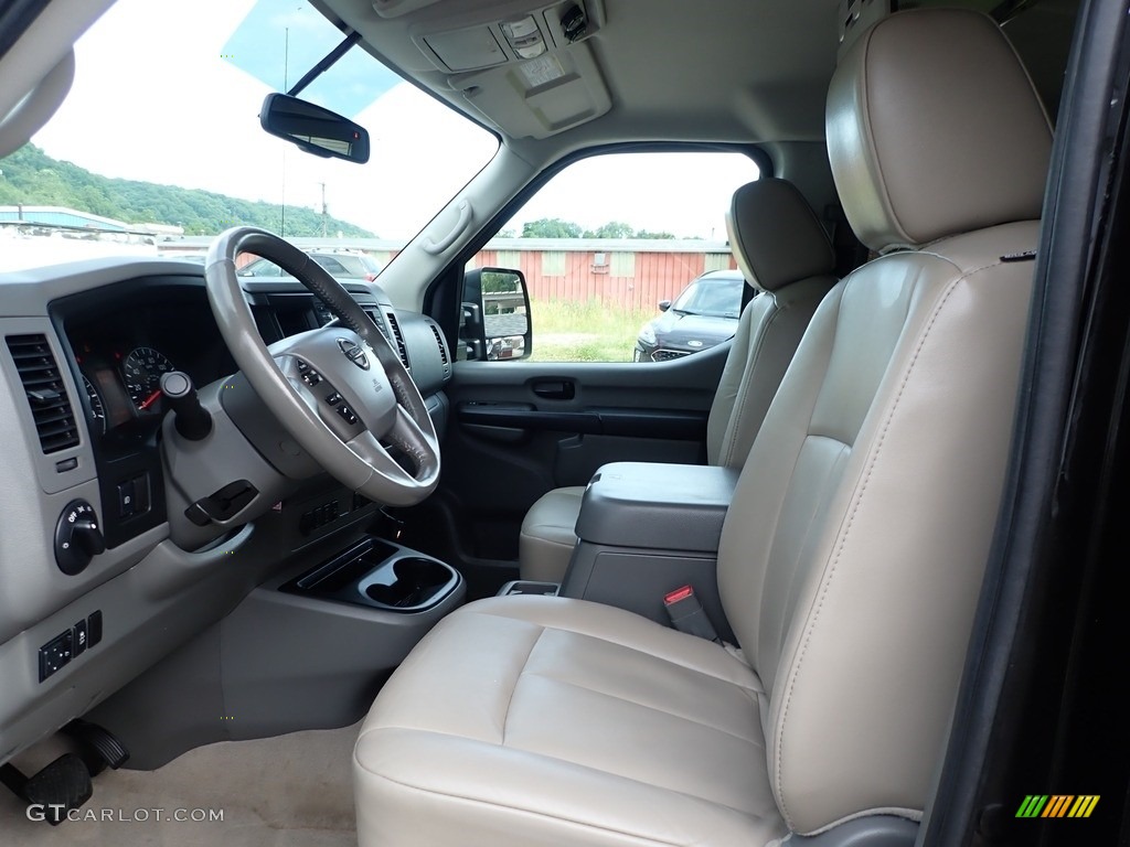 Gray Interior 2016 Nissan NV 3500 HD SL Passenger Photo #138376861
