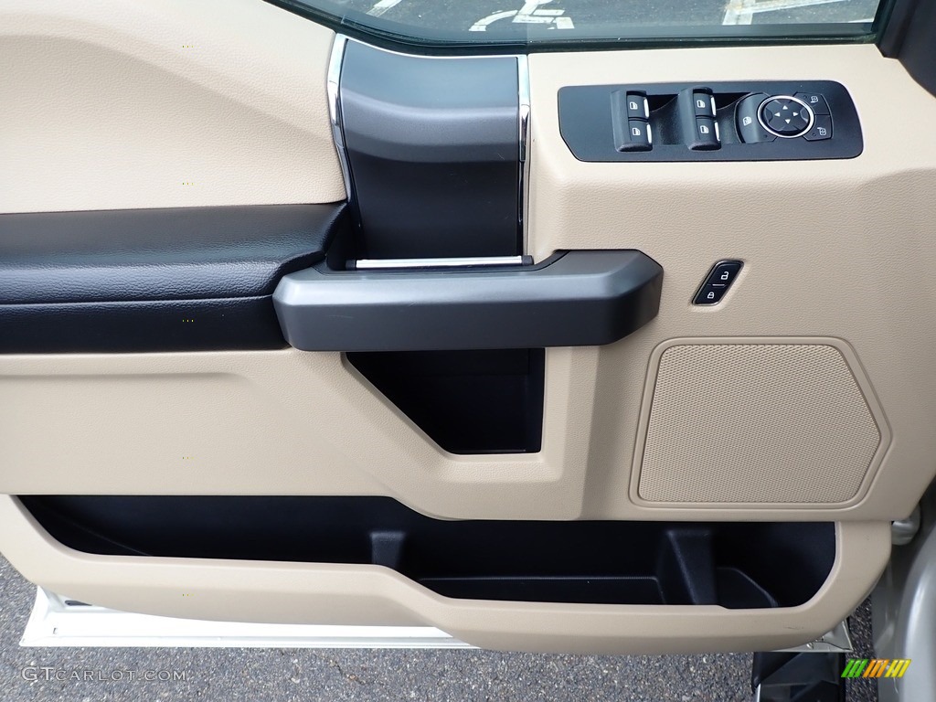 2017 F150 XLT SuperCrew 4x4 - White Gold / Light Camel photo #16