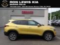 Starbright Yellow 2021 Kia Seltos SX Turbo AWD