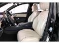2017 Mercedes-Benz S Porcelain/Black Interior Front Seat Photo