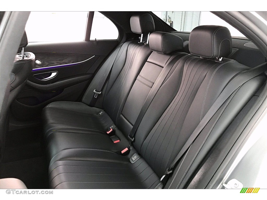 Black Interior 2017 Mercedes-Benz E 300 Sedan Photo #138379331