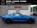 2020 Velocity Blue Ford Mustang EcoBoost Fastback  photo #1