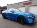 2020 Velocity Blue Ford Mustang EcoBoost Fastback  photo #9